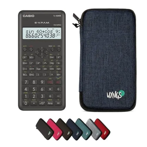 CASIO Taschenrechner Blau von CASIO