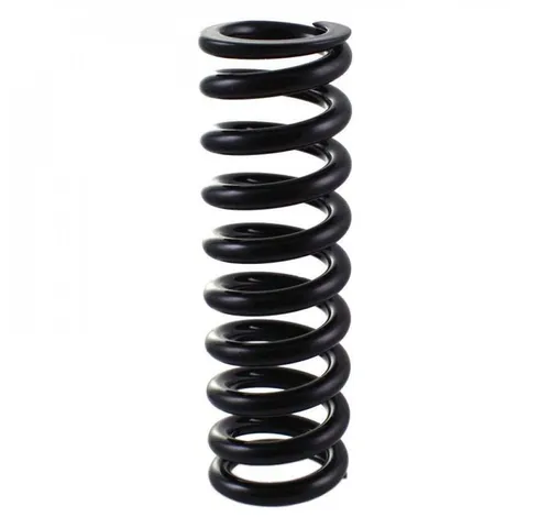 FOX Steel Dämpferfeder 50-55 mm x 600 lbs, schwarz - Hochwertige Dämpferfeder für MTB - Die FOX Steel Dämpferfeder bietet optimale Unterstützung für Mountainbiker. Mit einer Federrate von 600 lbs und einer robusten Stahlkonstruktion sorgt sie für ein sensibles Ansprechverhalten und hohe Langlebigkeit auf Trails.