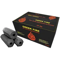 Greek-Fire rauchfreie Holzkohle-Briketts 10 kg