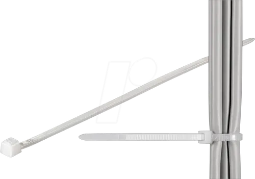 fixPOINT 100 Kabelbinder transparent