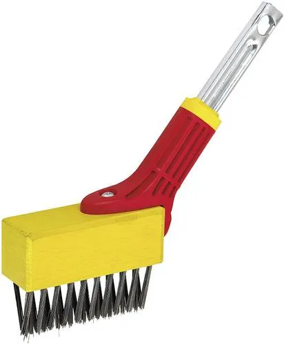 WOLF-Garten Fugenbürste 71AAA020650 FB-M 9cm - Praktische Fugenbürste für das Wolf Combisystem, ideal zur effektiven Reinigung von Fugen. Mit verschiedenen Stiellängen für rückenschonendes Arbeiten im Garten.