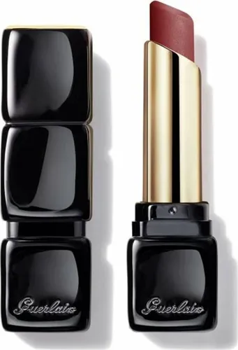 Guerlain Kiss Kiss Tender Matte Lipstick #214 Romantic Nude - Lippenstifte, langanhaltende matte Farbe mit pflegender Textur für ein samtiges Finish und höchsten Tragekomfort.