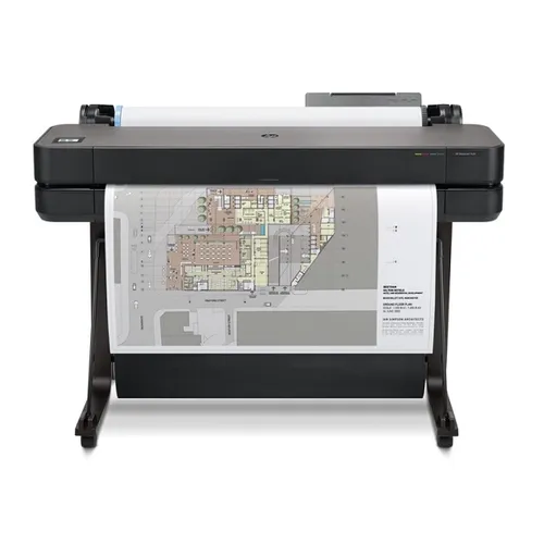 HP DesignJet T630 Großformatdrucker mit 150 € Cashback - Kompakter Tintenstrahldrucker für präzise A1-Ausdrucke in nur 30 Sek. Mit Touchscreen und umfangreicher Sicherheitsfunktion für effizientes Drucken.