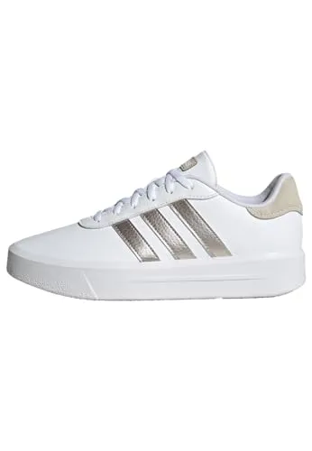 adidas Sportswear COURT PLATFORM Sneaker weiß 38 EU - Sportliche Sneaker in Cloud White mit Gummi-Laufsohle, ideal für Laufen und Freizeit. Fällt klein aus, bitte eine Größe größer bestellen.