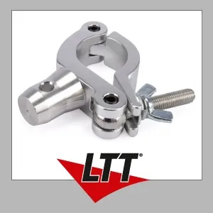 Riggatec Halbschelle Side Entry mit Halbkonus silber bis 300 kg (48-51mm)