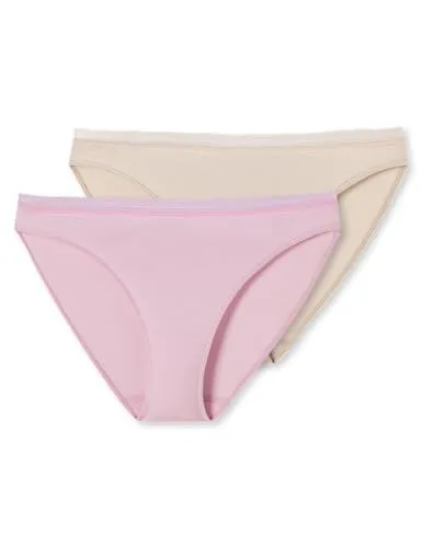 Schiesser 2 Pack Slip Unterwäsche mit Spitze - Cotton Mix