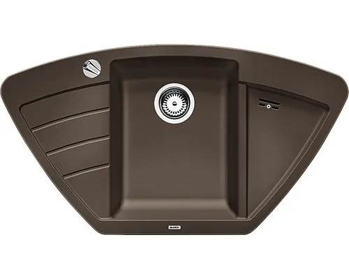 BLANCO ZIA 9 E Granitspüle aus SILGRANIT cafe von BLANCO