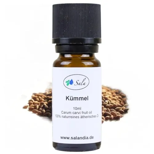 Sala Kümmelöl Aroma ätherisches Öl naturrein (10 ml) in gelb von Sala
