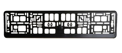 Unitec Kennzeichenhalter schwarz #84527