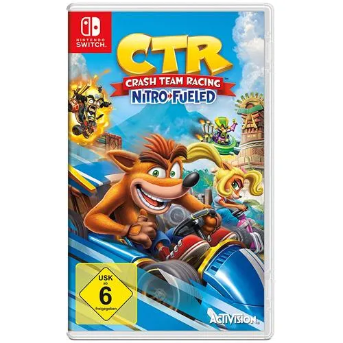 Crash Team Racing Nitro Fueled - Switch [EU Version] - PC- & Videospiele: Erlebe das authentische CTR-Erlebnis auf Hochtouren mit neuen Karts, Strecken und packenden Online-Rennen!