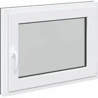vidaXL Kellerfenster RISOR Anthrazit 60 x 100 cm - Modernes Kellerfenster aus PVC und Glas, ideal für Untergeschosse. Mit praktischem Kipp- und Drehmechanismus für optimale Licht- und Luftregulierung. Pflegeleicht und stabil, bringt es frisches Licht in dein Zuhause.