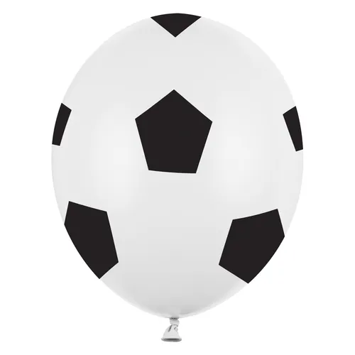 Produktbild Partydeco Luftballons Fussball Ø 30 cm, 6 Stück (6x) (SB14P-299-008B-6)