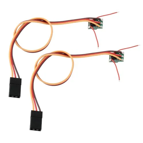 The Lord of the Tools 2 Stücke RC Micro Brushed Motor ESC Bidirektionaler Drehzahlregler 1A 5V für Mini RC Auto Buggys Flugzeuge