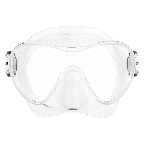CRESSI F1 - Rahmenlose Maske für Schnorcheln und Tauchen - Ergonomische, rahmenlose Schnorchelmaske aus 100% Silikon für optimalen Komfort und Anpassungsfähigkeit. Mit beschlagfreier Linse für klare Sicht unter Wasser – ideal für unvergessliche Unterwasserabenteuer.