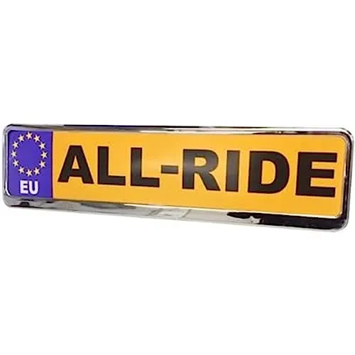 Kennzeichen (Nummernschild) Surround Chrome