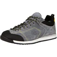 GUGGEN Mountain Herren Allround Sneaker Wanderschuhe Grau - Leichte Herren Wanderschuhe mit Vibram-Sohlen für optimalen Grip. Ideal für Outdoor-Aktivitäten und den Stadtbummel, kombiniert sportlichen Look mit Funktionalität.