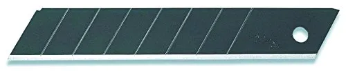 OLFA 10Stück Abbrechklingen 18mm in schwarz von Olfa