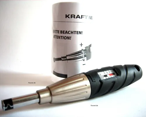 Kraftwerk Drehmoment-Bit-Schraubendreher 1/4