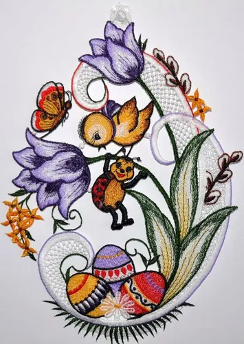 Poster & Bildende Kunst von Stickereien Plauen