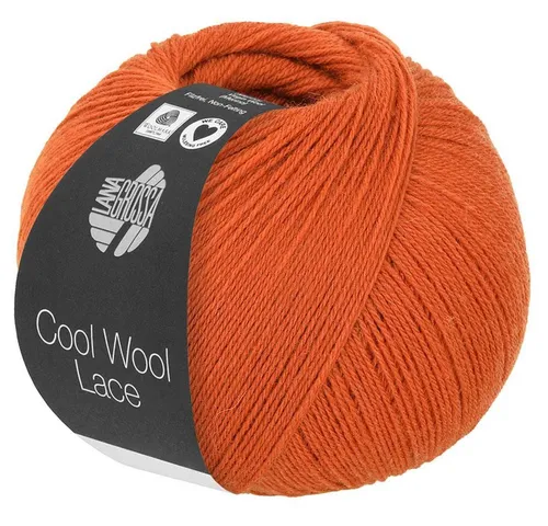 LANA GROSSA Cool Wool Lace Häkelwolle, 400 m