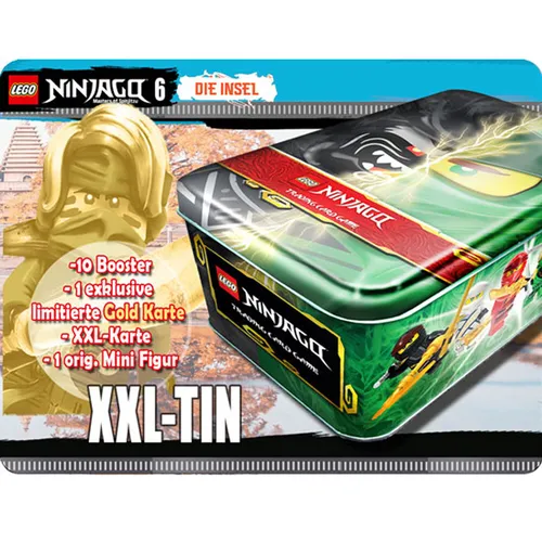 LEGO Ninjago Karten - Serie 6 Trading Cards - 1 Tin Box - Deutsch