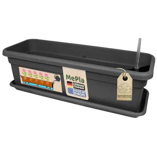 Heimwerkercenter Balkonkasten MePla XXL mit Bewässerung 60cm