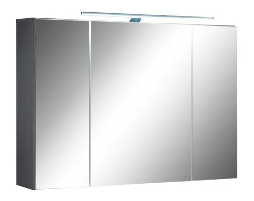 Badezimmerspiegelschrank MANHATTAN, grau, 99 cm mit LED von OTTO