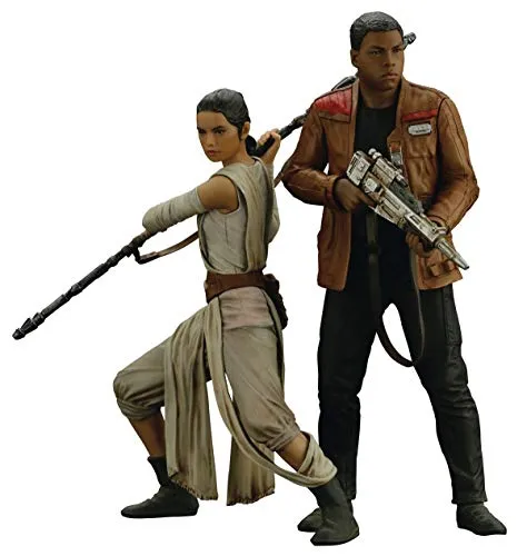 Star Wars SW121 Episode 7 Rey und Finn Artfx+ Statue