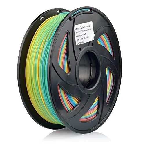 euroharry Filament 3D Drucker Filament PLA 1,75mm 1KG in verschiedenen Farben - Hochwertiges 3D-Drucker Filament aus biologisch abbaubarem Material. Ideal für präzise Drucke, einfache Handhabung und vielseitige Anwendungen. Perfekt für kreative Projekte im 3D-Druck.