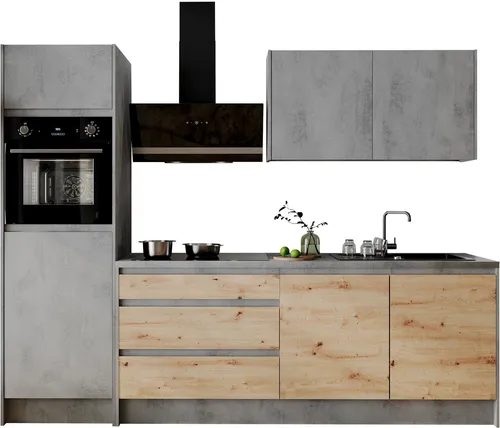 Yourkitchen Küchenblock Premium 273 TROJA - Modernes Design & Funktionalität - Der Yourkitchen Küchenblock Premium 273 TROJA vereint elegantes Design mit praktischen Funktionen. Ausgestattet mit hochwertigen Geräten und robusten Materialien ist er die ideale Lösung für Ihre Traumküche.