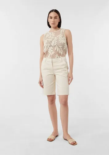 Cargobermudas COMMA Damen, beige (dune sand) - Bequeme Damen-Cargobermudas von Comma in Dune Sand, ideal für Freizeitlooks. Der elastische Webstoff sorgt für perfekten Sitz und Bewegungsfreiheit.