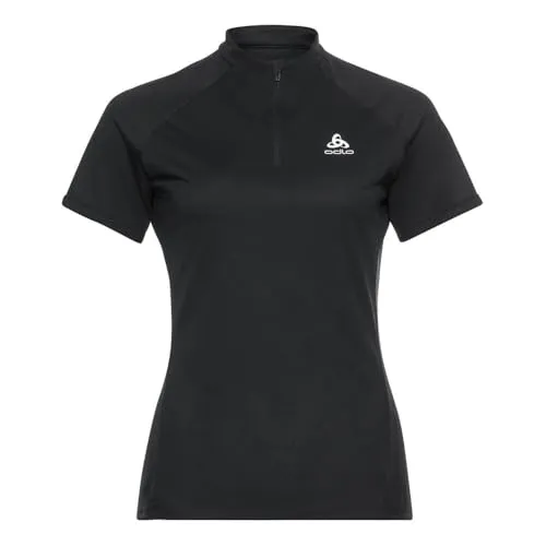 Odlo Laufshirt Damen Kurzarm Essential I Sport Shirt I Sport Oberteil I Fitness Shirt
