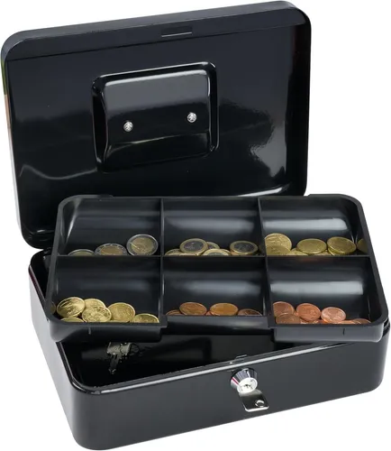 Geldkassette mit Schlüssel SAX 25 x 9 x 18 cm