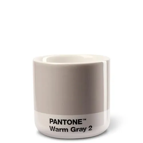 PANTONE Porzellan Macchiato Thermobecher, Warm Gray 2 C