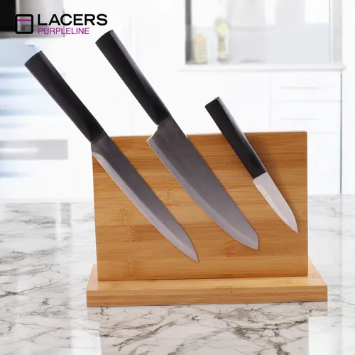 Lacers Purpleline Magnet-Messerblock von Lacers GmbH