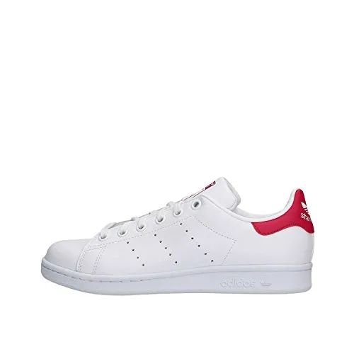 Adidas Stan Smith Low-Top Sneaker - Damen-Sneaker in Weiß mit Bold Pink Akzenten, zeitloses Design und optimaler Tragekomfort für jeden Anlass.