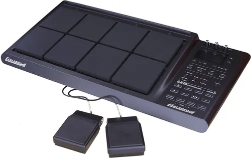 Carlsbro OKTO A Percussion Pad Set - Zubehör für Schlaginstrumente mit 8 Pads, TFT LCD Display und 408 hochwertigen Percussion Voices, ideal für Anfänger und Profis mit Coach-Funktion und umfangreichem Zubehör.