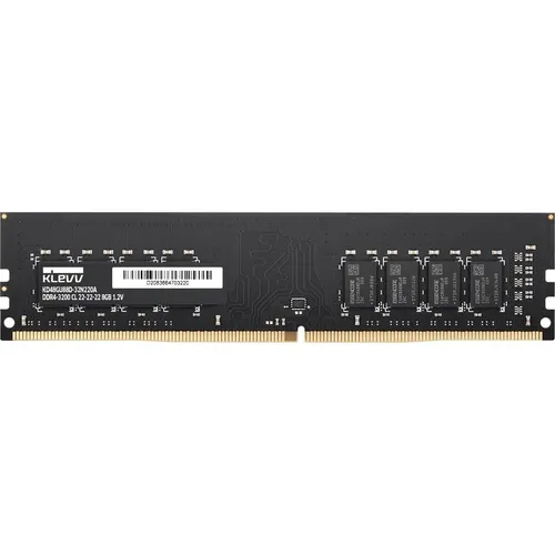Produktbild Klevv 8GB Standard DDR4 UDIMM 3200Mhz Black Bulk (1 x 8GB, 3200 MHz, DDR4-RAM, U-DIMM) (KD48GU880-32N2200)