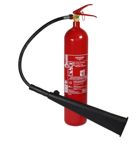 EXDINGER CO2-Feuerlöscher GS-5X B, 5 kg - Zuverlässiger CO2-Feuerlöscher GS-5X B mit 5 kg Löschmittel. Für Brandklasse B geeignet, temperaturunabhängig und einsatzbereit von -20°C bis +60°C. Ideal für den professionellen Einsatz.
