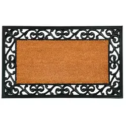 MD-Entree Bürstenfußmatte 'Cottage' - Tür- & Bodenmatten mit 1,5 mm Höhe, ideal für den Eingangsbereich und effektiv bei der Schmutzaufnahme.