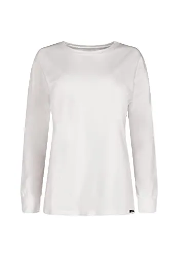 Skiny Damen Night in Mix & Match Pyjamaoberteil, Ivory, 36
