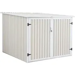 Abstellraum Für Fahrräder Aus Feuerverzinktem Stahl Mit Verankerungskit