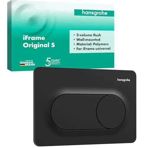 hansgrohe iFrame Original S Betätigungsplatte für 2-Mengen-Spülung