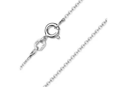 Produktbild Materia Gliederkette Damen Silber Ankerkette filigran 1mm K63, 925 Sterling Silber