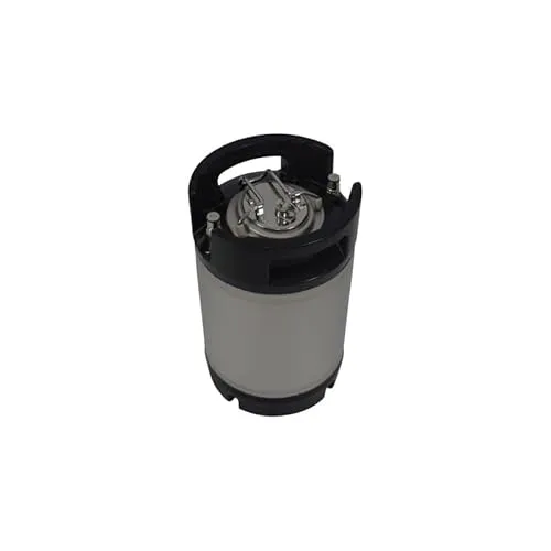 Produktbild ERPEL Edelstahl Bierfass 9 Liter mit Ball Lock Anschlüssen
