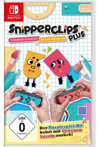 Snipperclips Plus Cut it out, together!