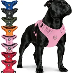 Reichstadt Hunde-Geschirr RS Pets Norwegergeschirr 25RSP083, Polyester, atmungsaktives Netzgewebe und robuster Oxford-Stoff rosa M