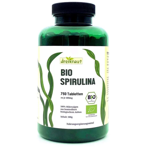 dreikraut Bio Spirulina Tabletten von dreikraut