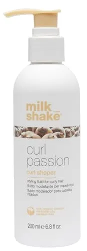 milk_shake Curl Passion Curl Shaper 200ml - Lockencreme für definierte und lebendige Locken, bietet langanhaltende Feuchtigkeit und schützt vor Frizz.