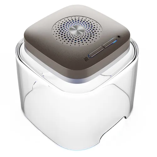 Dry Cap UV 2.1 - Trockenbox für aufladbare Hörgeräte - Zubehör für Hörgeräte, mit UV-C Technologie zur effektiven Desinfektion und Trocknung für optimale Hygiene und längere Lebensdauer.